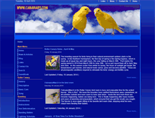 Tablet Screenshot of canaviary.com